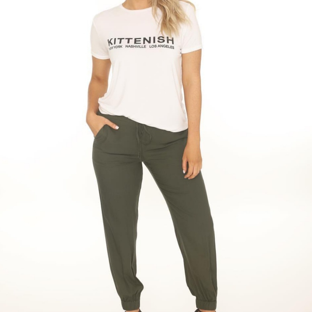 Kittenish joggers